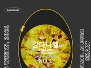【公式】カン・ダニエル、ガオンチャート週間販売1位、BAEKHYUNと「SHINee」を抑え