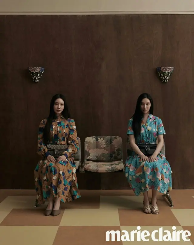 歌手ソンミ＆チョンハ、「GUCCI」とのファッショングラビアに登場…魅力的な“女性同士の絆”を披露（画像提供:wowkorea）