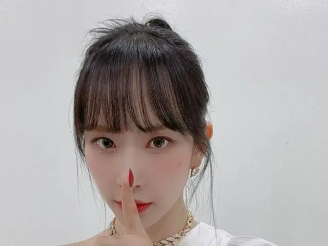 「宇宙少女」ソラが純白の女神に変身した。 （画像提供:OSEN）