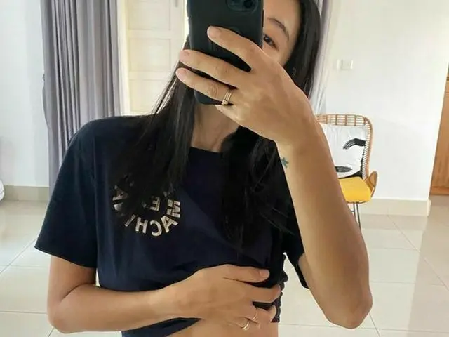 ”2児のママ”カヒ（元AFTERSCHOOL）、体重と割れた腹筋を公開 「アイドル初期と同じ体重に」（画像提供:wowkorea）