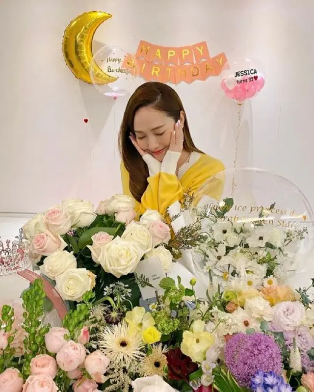 “タイラー・クォン氏と交際中”ジェシカ（元少女時代）、32歳の誕生日を迎え記念ショット「感謝でメロメロです」（画像提供:wowkorea）