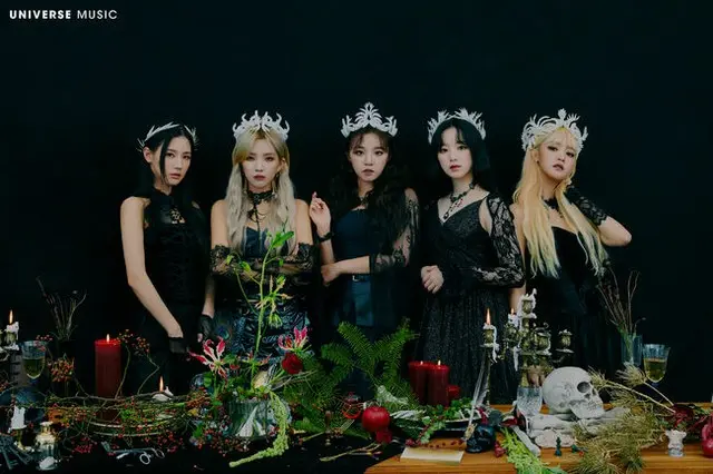 ガールズグループ「（G）I-DLE」が参加したグローバルK-POPエンターテイメントプラットフォーム「UNIVERSEミュージック」の新曲「Last Dance（Prod.GroovyRoom）」コンセプトフォトが電撃公開された。（画像提供:OSEN）