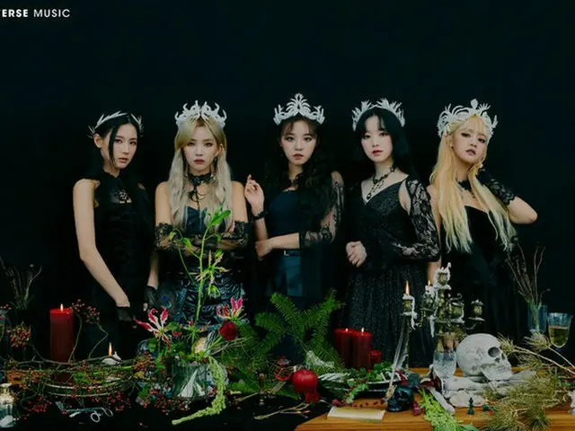 ガールズグループ「（G）I-DLE」が参加したグローバルK-POPエンターテイメントプラットフォーム「UNIVERSEミュージック」の新曲「Last Dance（Prod.GroovyRoom）」コンセプトフォトが電撃公開された。（画像提供:OSEN）