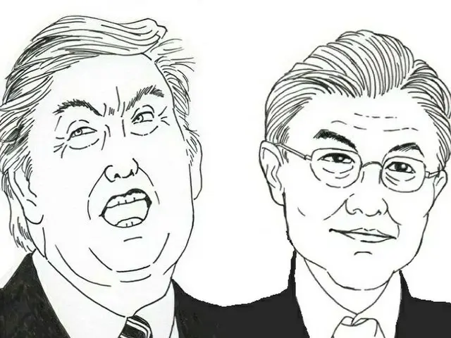 トランプ前米大統領は、文在寅 韓国大統領を「指導者として弱かった」と批判した（画像提供:wowkorea）
