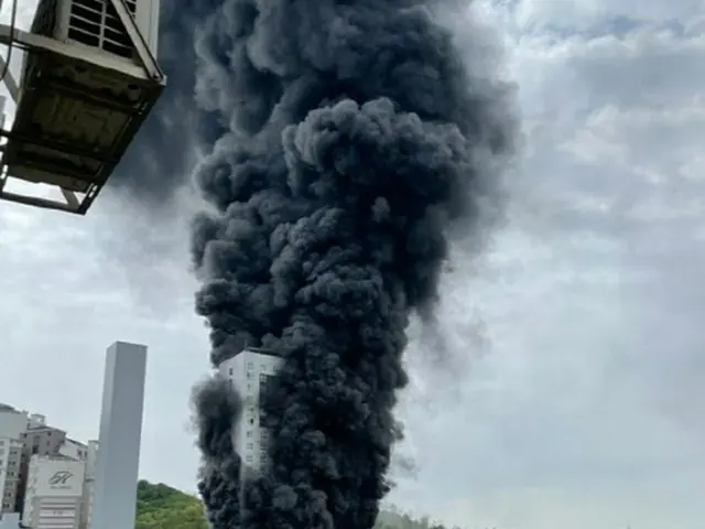 南楊州オフィステルの火災鎮圧…1人死亡・18人軽傷＝韓国（画像提供:wowkorea）