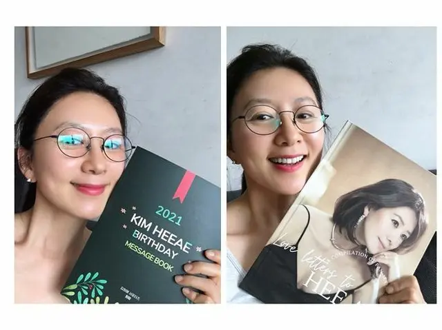 女優キム・ヒエ、54歳の中で一番綺麗…誕生日にもしっとり水光肌（画像提供:wowkorea）