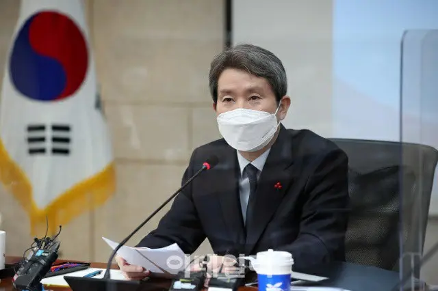 韓国の李仁栄 統一相（画像提供:wowkorea）