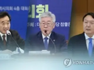 次期韓国大統領選候補の支持率　前検事総長３１%・京畿道知事２４%