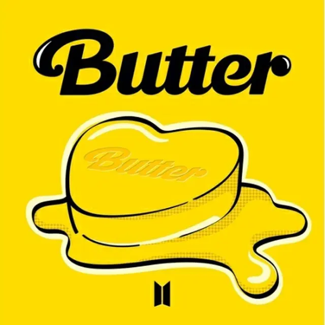 新曲「Butter」のジャケット（ビッグヒットミュージック提供）＝（聯合ニュース）≪転載・転用禁止≫