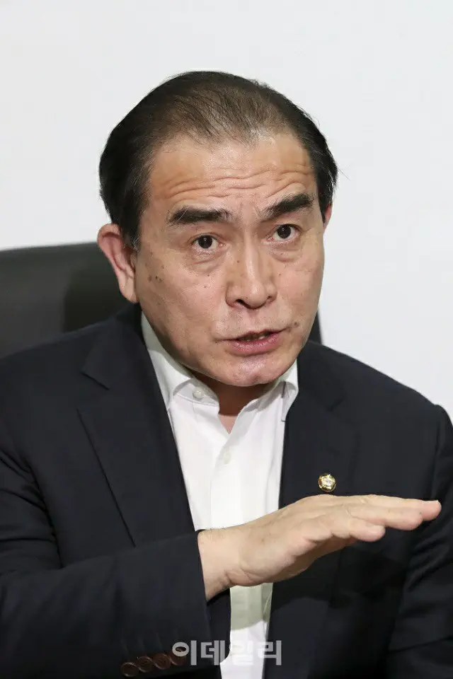 北朝鮮から韓国に亡命した韓国保守系野党“国民の力”の太永浩 議員（画像提供:wowkorea）
