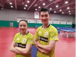 卓球韓国代表　東京五輪の全種目に出場＝混合ダブルスで切符つかむ