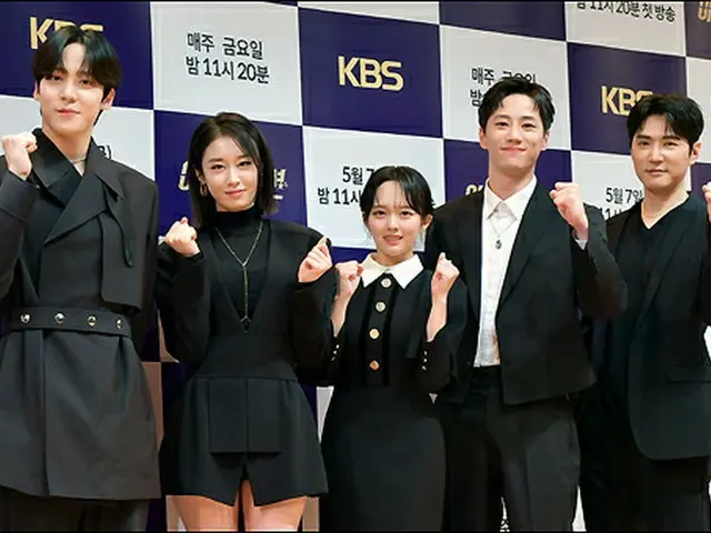 チョン・ジソ＆ジュン（U-KISS）＆ジヨン（T-ARA）ら、ドラマ「イミテーション」の制作発表会に出席（画像提供:wowkorea）