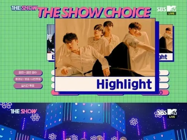 3年7か月ぶりに集結した「Highlight」、「THE SHOW」でカムバックと同時に1位を獲得「LIGHTありがとう！」（画像提供:wowkorea）