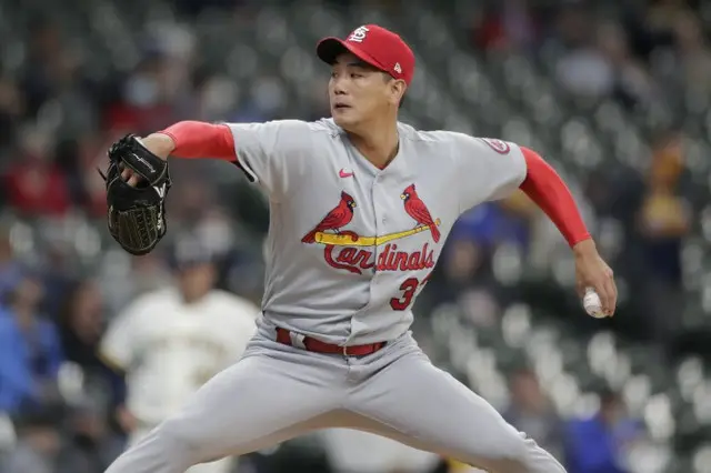 MLB.com 「キム・グァンヒョン、失点は1点のみ…援護がなかった」（画像提供:wowkorea）