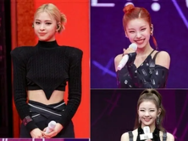 ITZY（JYPエンターテインメント提供）＝（聯合ニュース）≪転載・転用禁止≫