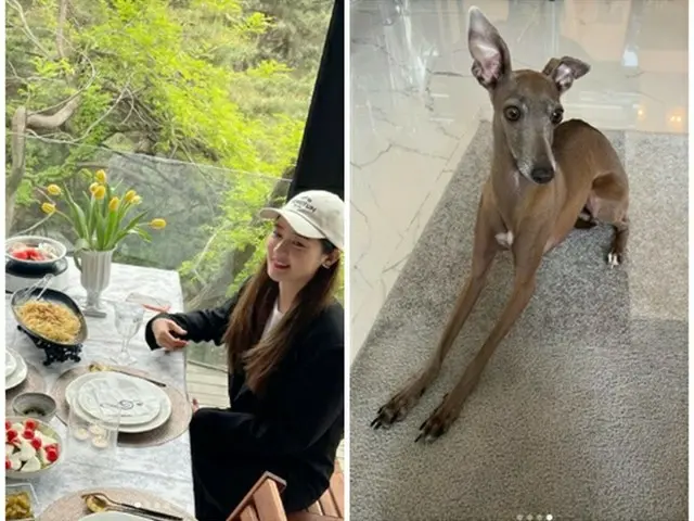 女優ソン・ユリ「家に子鹿がいる」（画像提供:wowkorea）