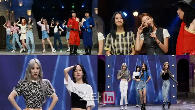 「OH MY GIRL」、「WJSN THE BLACK」がtvN「コメディビッグリーグ」に出演する。（画像提供:wowkorea）
