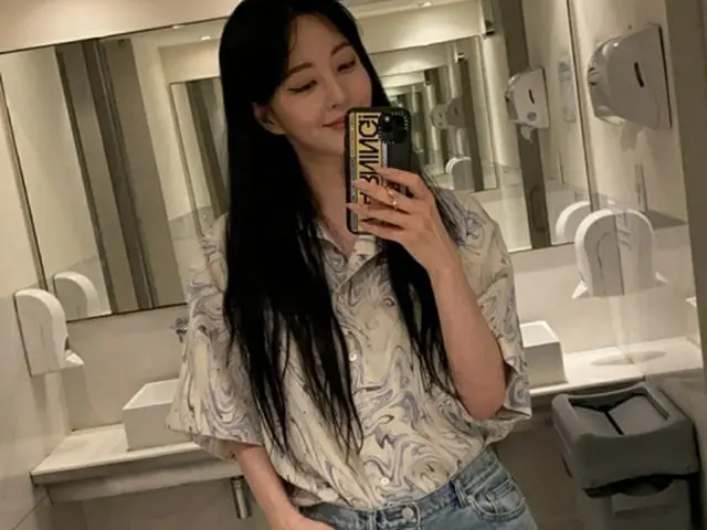 女優ハン・イェスルが非現実的な美貌を誇った。（画像提供:wowkorea）