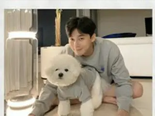 【トピック】俳優パク・ソジュン、愛犬シンバとほっこりツーショット
