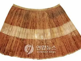400年前の絹地の衣服、新技術で原型保存に成功