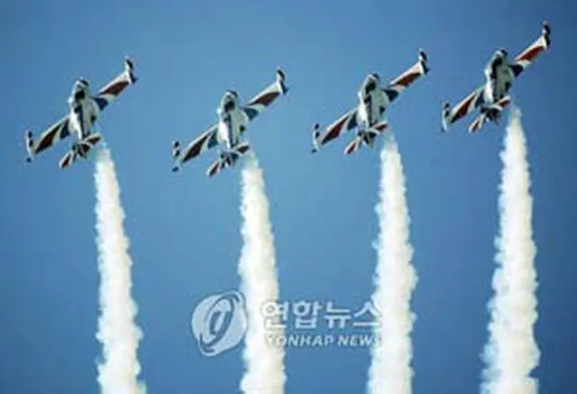 2005年のソウルエアショー（共同運営本部提供）＝17日、ソウル（聯合）