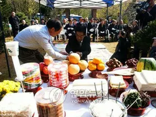 強制連行被害者の韓日合同慰霊祭、春川で開催