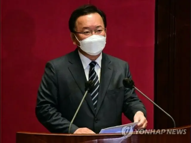 金富謙首相＝（聯合ニュース）
