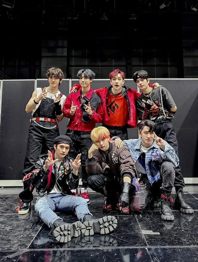 ハリウッドスターライアン・レイノルズがグループ「Stray Kids」に挨拶した。（画像提供:Mydaily）