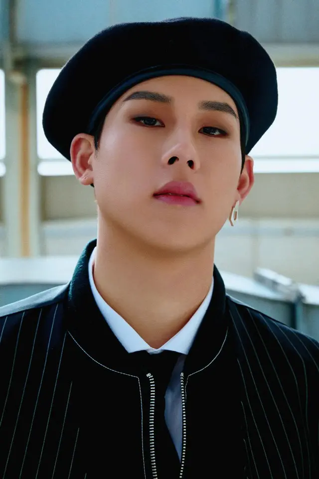 NSユンジとコラボをした「MONSTA X」ジュホン。（画像提供:wowkorea）