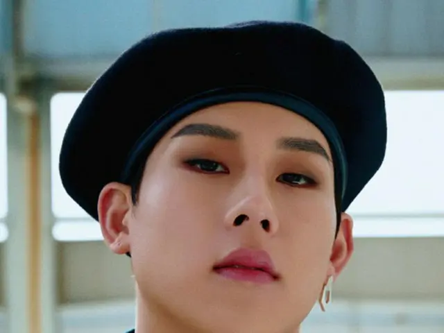 NSユンジとコラボをした「MONSTA X」ジュホン。（画像提供:wowkorea）