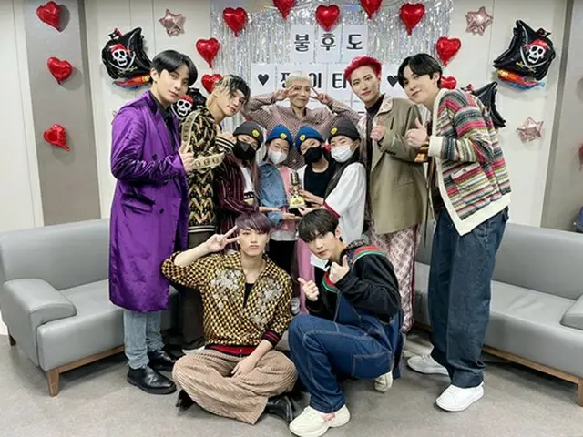 「ATEEZ」がKBS 2TV「不朽の名曲」10周年特集「PSY」編で、1部優勝を収めた。（画像提供:wowkorea）