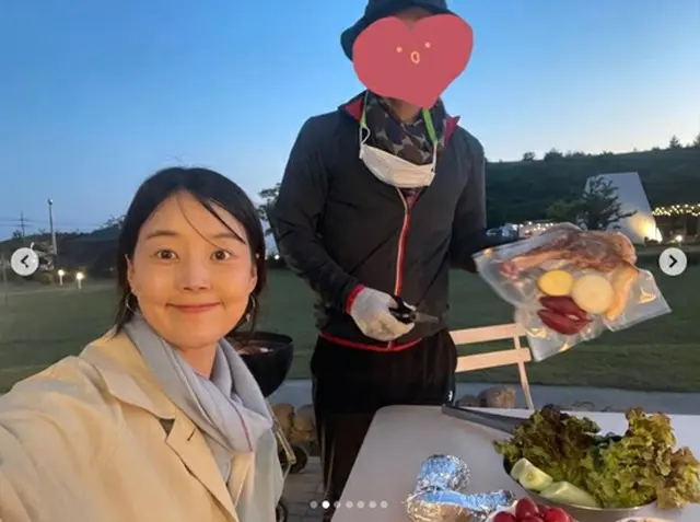 ‘結婚10年ぶりの妊娠’の女優ハン・ジヘ…“済州で過ごす最後の週末”（画像提供:wowkorea）