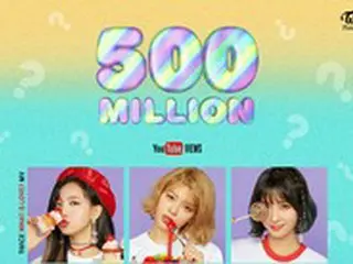 「TWICE」、「What is Love？」MV5億ビュー突破