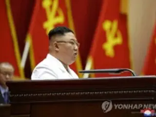 北朝鮮労働団体が大会　金正恩氏「経済建設の闘士に」