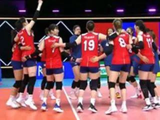 女子バレー韓国代表、タイに逆転勝利＝VNL1勝1敗