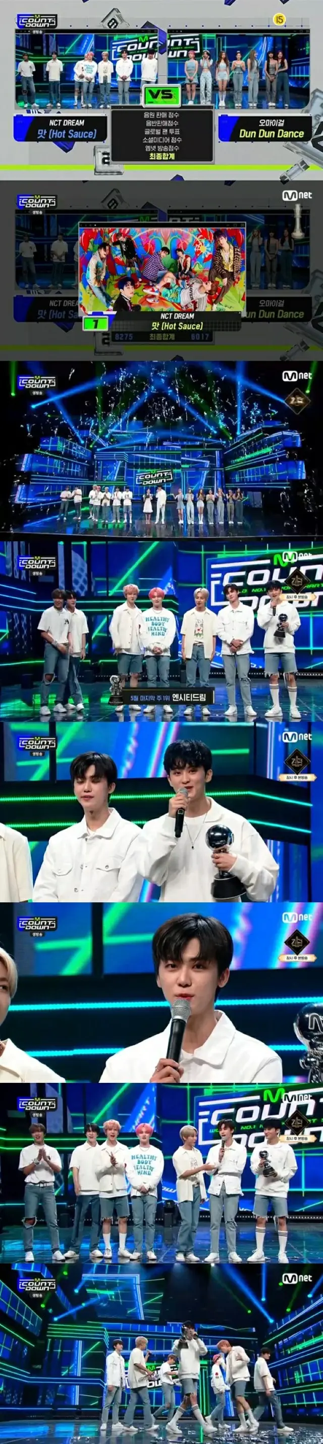 「NCT DREAM」、5月最終週の「M COUNTDOWN」で「OH MY GIRL」を抑え1位に…「シズニーありがとう！」（画像提供:wowkorea）