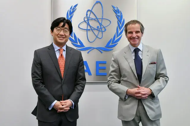 韓国外交部第2次官、IAEA事務総長に福島原発処理水に関する懸念を伝える（画像提供:wowkorea）