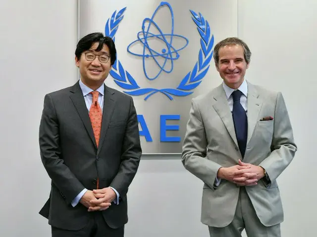 韓国外交部第2次官、IAEA事務総長に福島原発処理水に関する懸念を伝える（画像提供:wowkorea）