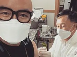 タレントのホン・ソクチョン、新型コロナのワクチン接種をしたことを伝える＝「もう少ししたら海外旅行も行ける？」