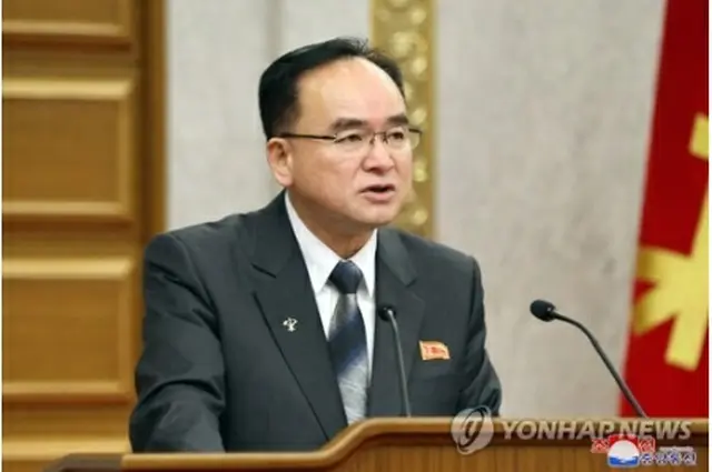 金委員長の最側近とされる趙勇元党書記（資料写真）＝（朝鮮中央通信＝聯合ニュース）≪転載・転用禁止≫