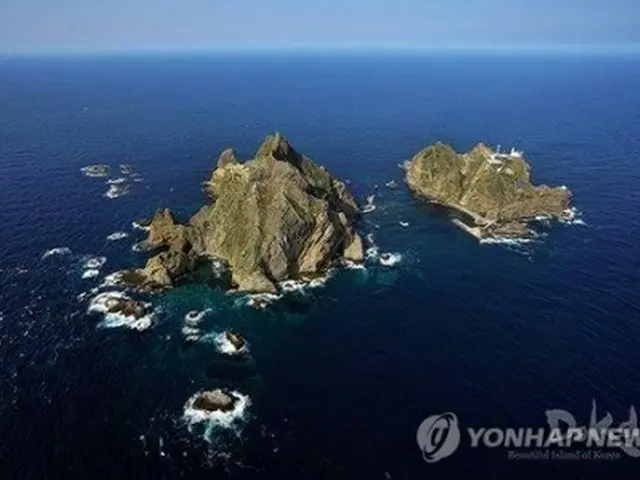 独島（外交部提供）＝（聯合ニュース）≪転載・転用禁止≫