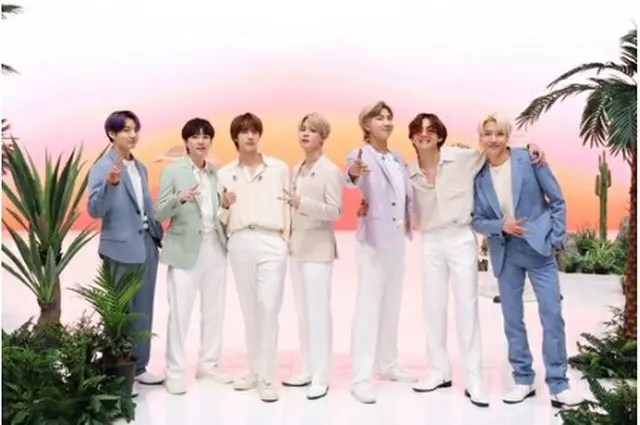 BTS（ビッグヒットミュージック提供）＝（聯合ニュース）≪転載・転用禁止≫