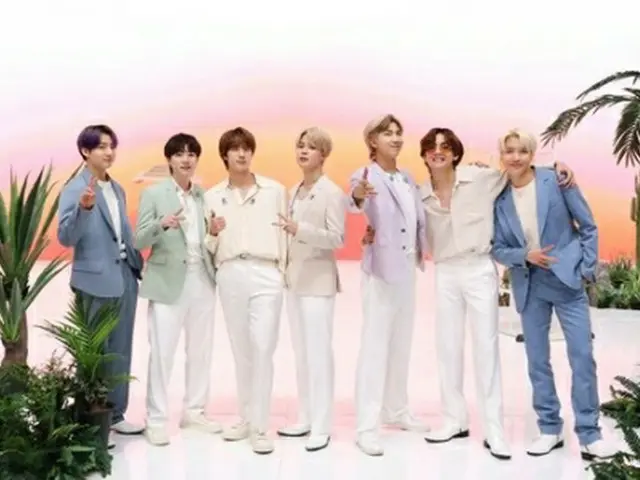 BTS（ビッグヒットミュージック提供）＝（聯合ニュース）≪転載・転用禁止≫