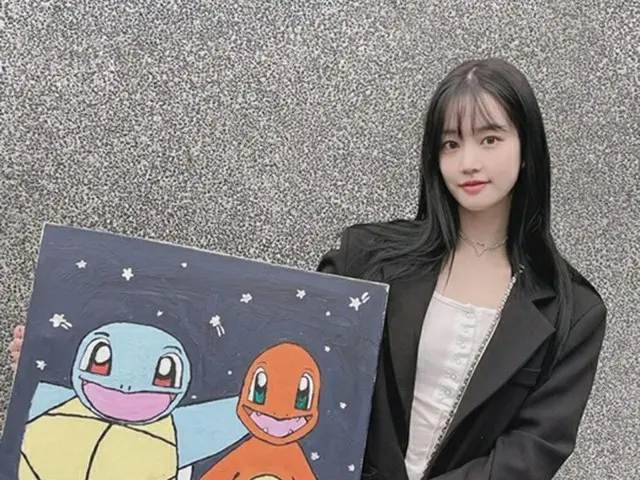 直接描いた絵を公開した女優イ・ユビ、絵の実力が話題になるもネットユーザーから「著作権問題」を懸念する声（画像提供:wowkorea）