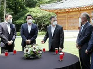 文大統領、”収監中”サムスントップの「赦免」に言及＝「国民も共感」と前向きな回答