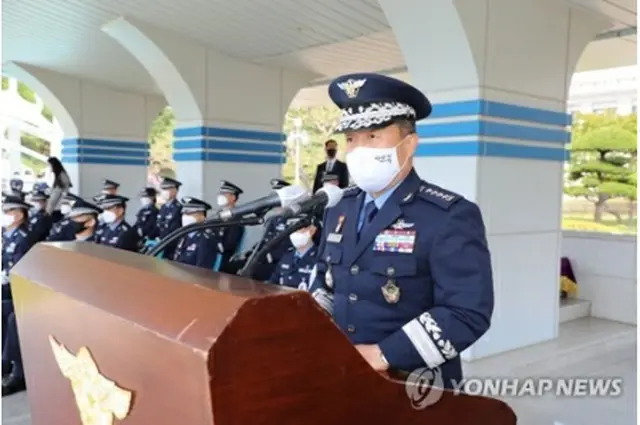 ？成？・空軍参謀総長（空軍提供）＝（聯合ニュース）≪転載・転用禁止≫