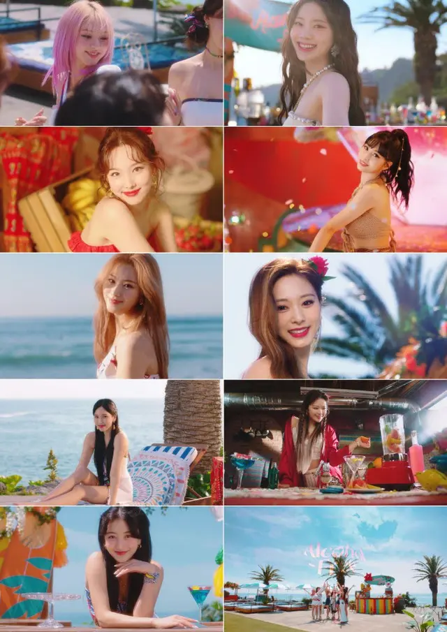 「TWICE」、新曲「Alcohol-Free」のMVティザー公開”清涼美を発散”（画像提供:wowkorea）