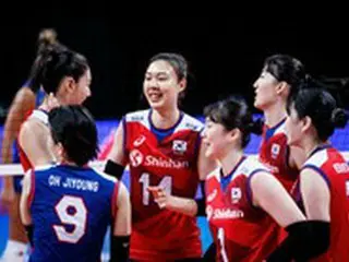 ＜女子バレー＞韓国、イタリアにも敗れVNL5連敗＝タイ戦以降「勝利なし」