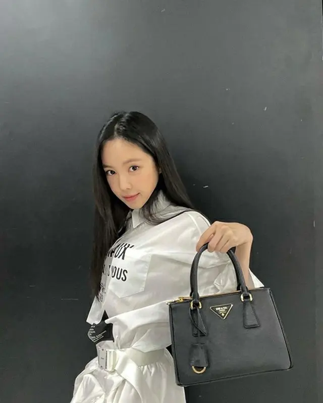 YGファミリーになったソン・ナウン（Apink）、高級ブランドバッグを持って優雅にポーズ（画像提供:wowkorea）