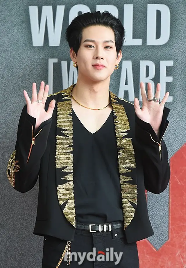 グループ「MONSTA X」のメンバージュホンが「aespa」、「セレブファイブ」との仕事に期待を寄せた。（画像提供:Mydaily）
